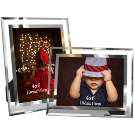 Lance Sue Postcard Size Photo Stand, Transparent, Simple, Vertical, Horizontal, Cabinet, Wedding Gift, Anniversary Photo, Gift