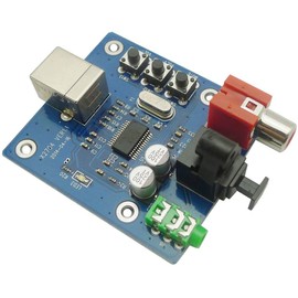 Fasizi PCM2704 USB DAC USB Power Fibre Optic Coaxial Analogue Output sZ-11 for Rasberry Pi Rasbian RaspBMC