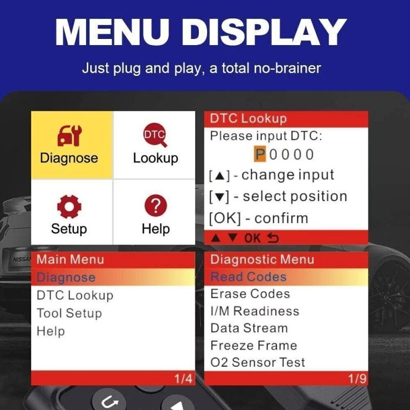 Thinkcar Toyota RAV 4 OBD2 Fault Reader Reset Scanner Vehicle