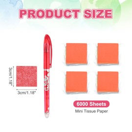 PATIKIL 6000 Sheets Tissue Paper Squares, 1 Inch 30 Assorted Colored Tissue Paper for Craft Precut Colorful Confetti Bulk for DIY Scrapbooking Painting Art Greeting Cards Birthday Party