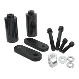 CBR No Cut Frame Slider Crash Protector Fits for 2004-2005 Honda CBR1000RR 1000 RR (Black)