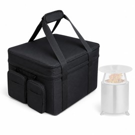 12'' Double-Layer Portable Fire Pit Carrying Bag