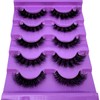HBZGTLAD Cat eye Eyelashes 3D Natural False Lashes D Curl