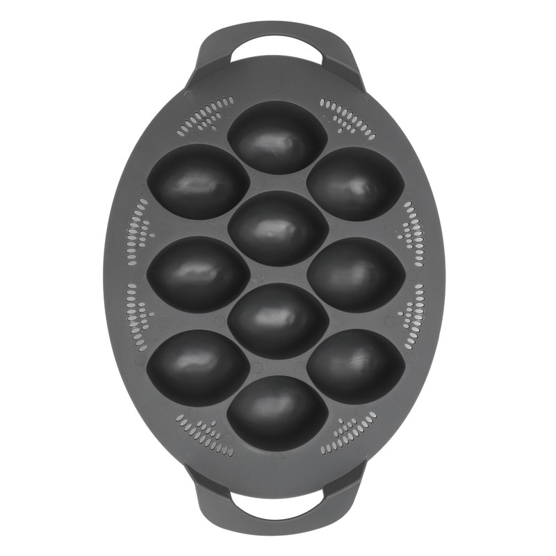 10 Holes Egg Poacher Insert Easy Release Portable Multifunctional Egg