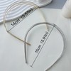 Ypkia Headband Multilayer Metal Thin Headband Women's Set Elegant Hair