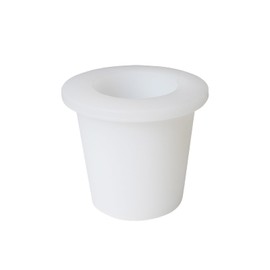 GHAMYEE Patio Table Umbrella Hole Ring Wedge Plug Stabilizer Sleeve for 2 to 2.5 Inch Table Hole and 1.5 Inch Umbrella Pole Adapter (Transparent)