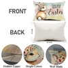 YIRHYZC Easter Pillow Covers 12x20, Bunny Decorative Throw Pillow Covers,