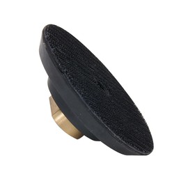 RUBI Semi-Flexible Polishing Pad Holder - 5/8" Thread for Grinder or Polisher - Secure Velcro Fixing - Ideal for Natural Stone Polishing - For Wet and Dry Use