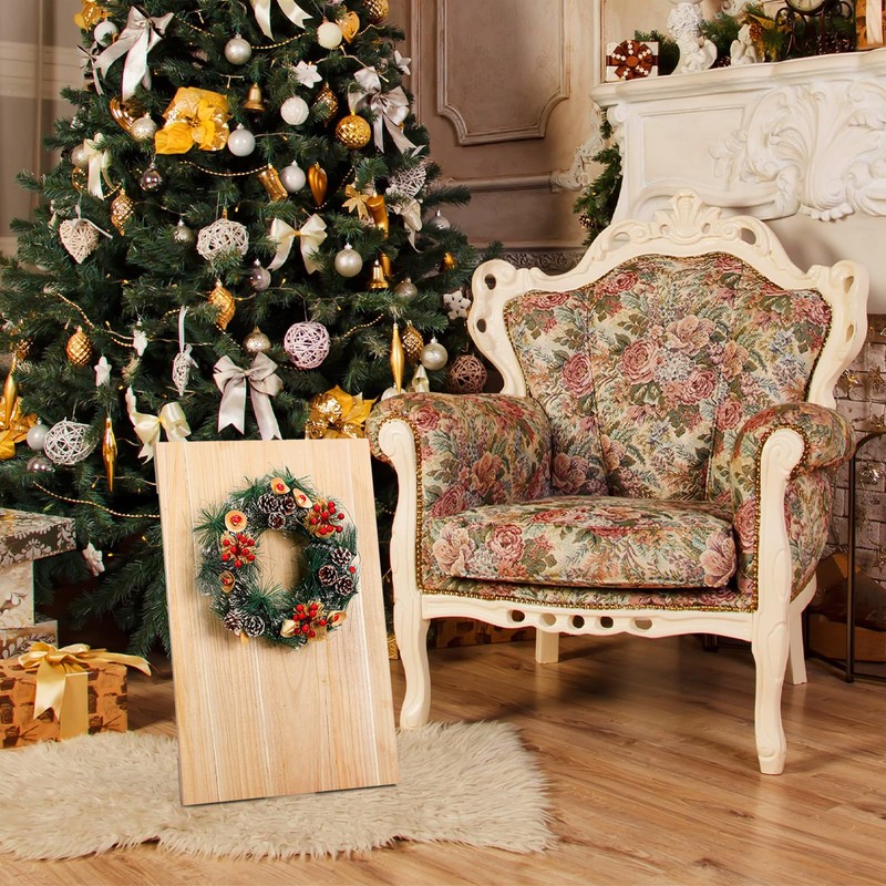 Lineshading Wreath Easel for Wreaths Making Christmas Wooden Wreath Stand