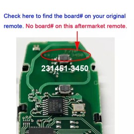 KEYMALL 231451-3450 Smart Remote Key Fob for Toyota Prius Prime 2019 2020 21 22 HYQ14FLA