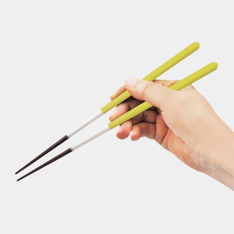 Ishida 10344-2 Chopsticks Cafe Color Banana Milk, 9.1 inches (23