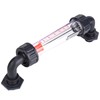 LZS-15W Elbow Liquid Flowmeter ABS Plastic Tube Type Waterflow Meter