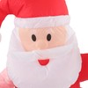 Christmas Inflatable Santa Waterproof Tear Resistance Inflatable Santa Decoration with