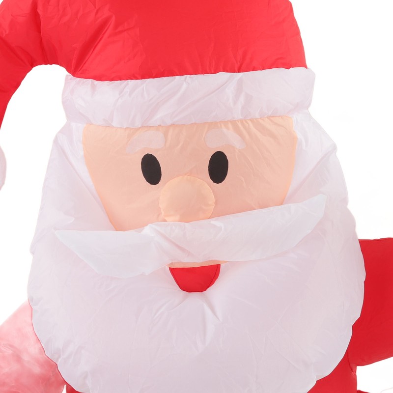 Christmas Inflatable Santa Waterproof Tear Resistance Inflatable Santa Decoration with
