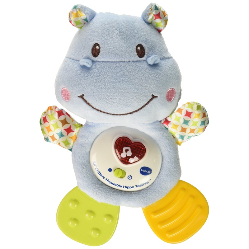 VTech Baby Lil' Critters Huggable Hippo Teether Toy