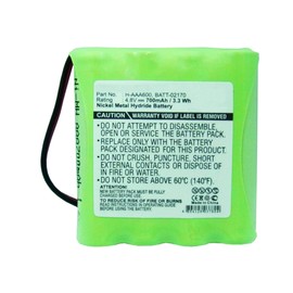 Synergy Digital Baby Monitor Battery, Works with Summer H-AAA700 Baby Monitor, (Ni-MH, 4.8V, 700 mAh) Ultra High Capacity, Compatible with Lindam BATT-02170 Battery