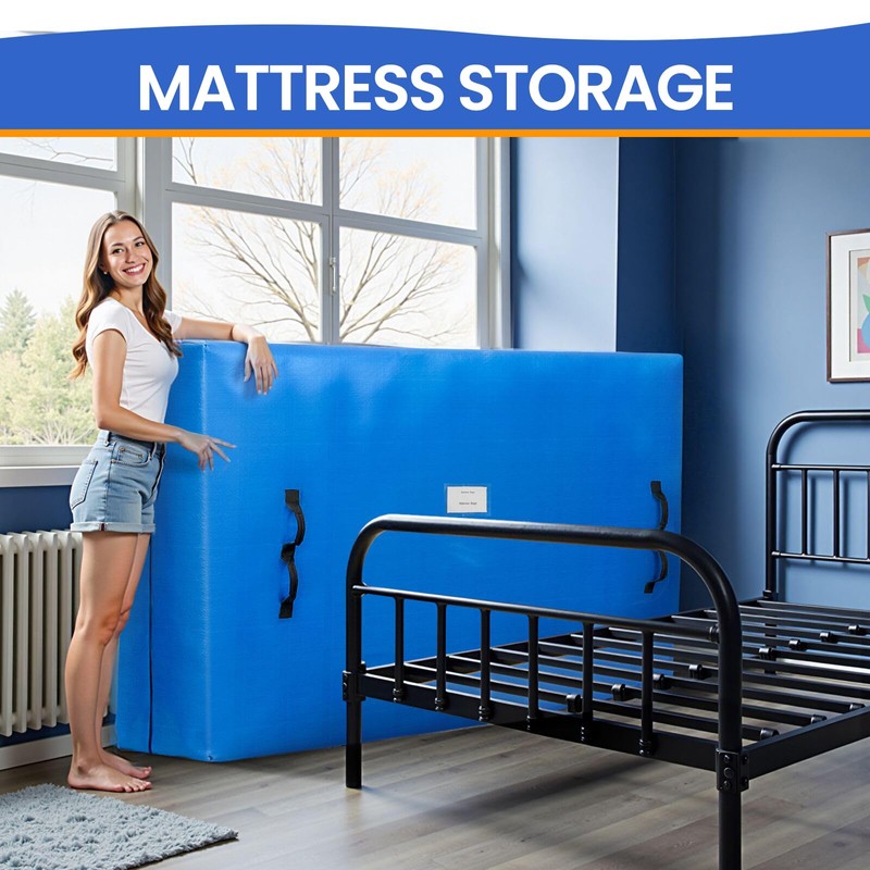 BAGAIL Mattress Bags for Moving, Mattress Covers with Heavy Duty