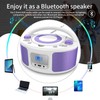 WIITHINK CD Radio Portable CD Player Boombox with Bluetooth,FM Radio,Remote