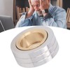 Fidget Mechanic Ring Toy Anxiety Relieving Stainless Steel Portable Rotation