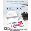 PRT Inkless Portable Printer for Travel, Wireless Thermal Printer Support