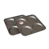 2X 4 Cup Yorkshire Pudding Tray Non-Stick, Made in England