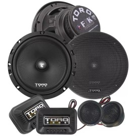 Toro Tech Audio – F6K 6.5 Inch Component Car Speaker Set, 100 Watts RMS (Pair)