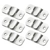 sourcing map 12 Pcs Flush Mount Bracket, 43 x 19mm