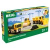 BRIO WORLD(ブリオワールド) 工事車両セット 対象年齢 3歳~ ( 電車 おもちゃ 木製 レール