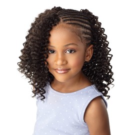 Sensationnel Crochet Braids Lulu Mini Fully Folded 2X Water Wave 10" (1-pack, 4)