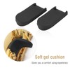 Haosie 2PCS Saxophone Thumb Rest, Comfortable Saxophone Thumb Finger Rest