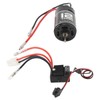 550 12T Brushed Motor with 60A Brushed ESC for ARRMA