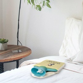 Mr. & Mrs. Panda Hot Water Bottle "Wenn Papa es nicht reparieren kann, sind wir am Asch" - Gift, Father's Day, Children's Hot Water Bottle, Hot Water Bottle with Cover