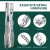 German Nail Clippers for Men Thick Nails, VANWIN Toenail Clippers