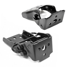 Front Upper and Lower Door Hinge Set Driver or Passenger Side For 1973-1979 Ford F-100 Pickup Truck