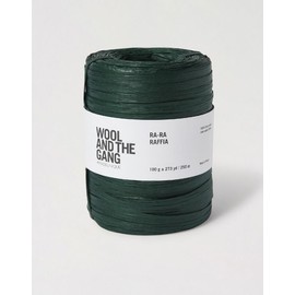 Wool and the Gang - Ra-Ra Raffia, Bottle Green, 100g