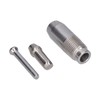 Stainless Steel Chicken Nipple Drinkers Safe Rustproof Farm Equipment Waterer