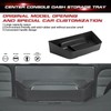 x xotic tech Interior Center Console Black Storage Organizer +