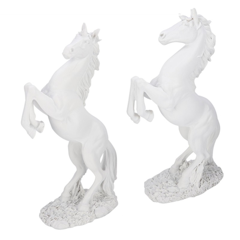 Eruopean Style Horse Sculpture Home Desk Decor Ornament Photograph Props