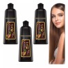 Veraly 12 Shampoo Tinte Instantáneo Cubre Canas Natural Jengibre