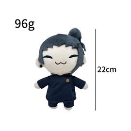 22cm Gojo Satoru Plush Toy,2 Pcs Gojo and Geto Stuffed Animals Toy,Cartoon Gojo Plushies Pillow for Kids Plush Figure Gift ，Plushie Pillow Collectible & Birthday Gifts for Kids Adults Fans (A)