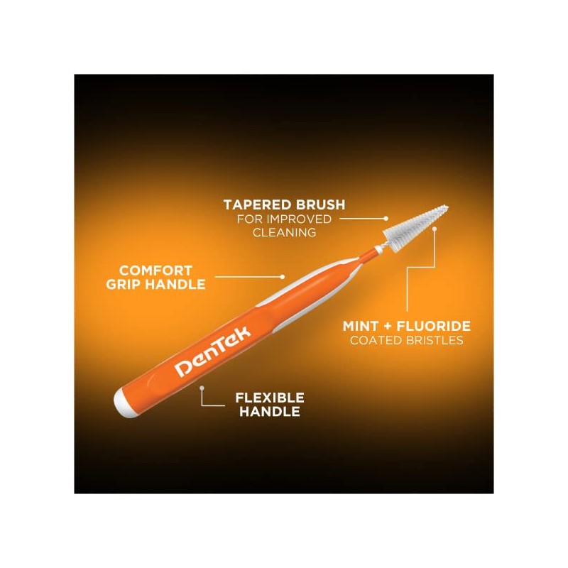 DenTek Easy Brush Interdental Cleaners, Mint, 16 Count