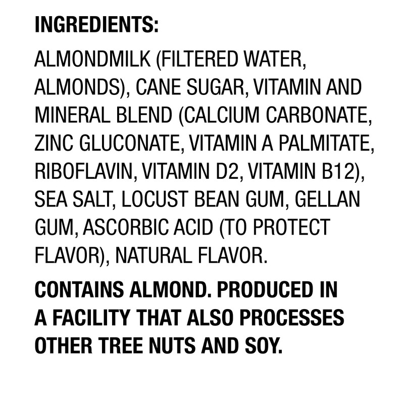 Silk Shelf-Stable Almondmilk, Less Sugar Vanilla, Dairy-Free, Vegan, Non-GMO Project