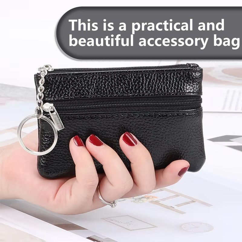 Key Pouch, Set of 2 Key Pockets, Key Case, Key