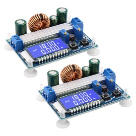 APKLVSR DC-DC Buck Boost Power Converter Automatic Step Up/Down, Buck Boost Converter Display, 5.5-30V 12V to 0.5-30V 5V 24V, 3A 35W Voltage Converter