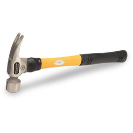 VAUGHAN DALLUGE 14oz Titanium Hammer, Magnetic Nail Holder, Milled Face, 7172, VN07172