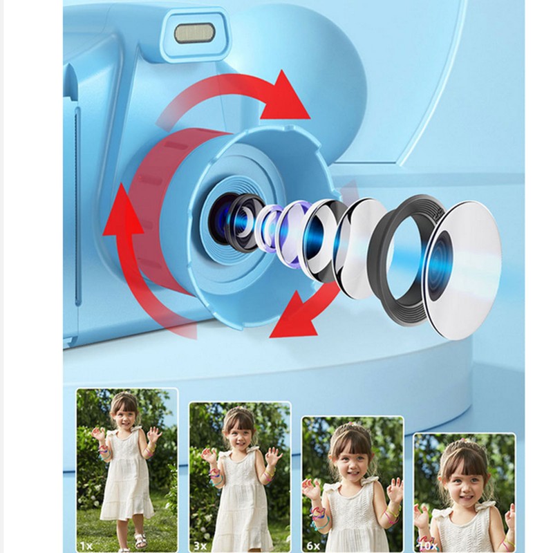 Kids Print Camera 1440P 2.8 Inch Screen Mini Children Video