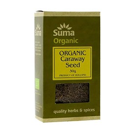 Suma Caraway Seeds - Organic 30g (Pack of 6)