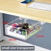 Closiq Desk Drawer Organizer – Self Adhesive Hidden Compartments for