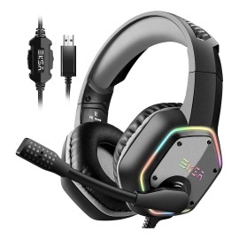 Auriculares Usb Para Juegos Eksa E1000 Para Pc