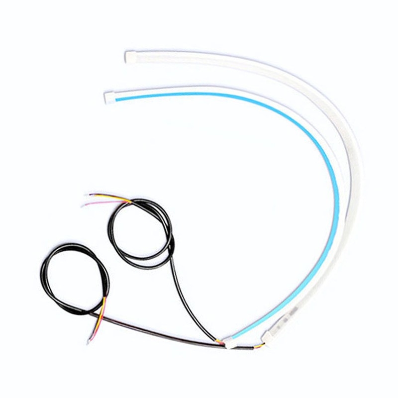 30cm Flexible Car LED Strip Light Sequential Dynamic White to